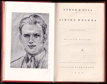 Jiří Wolker: Výbor z díla Jiřího Wolkra