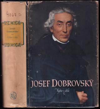 Josef Dobrovský: Výbor z díla
