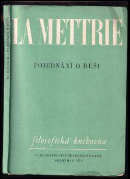 Julien Offray de La Mettrie: Výbor z díla