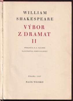 William Shakespeare: Výbor z dramat