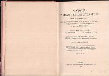 Výbor z francouzské literatury