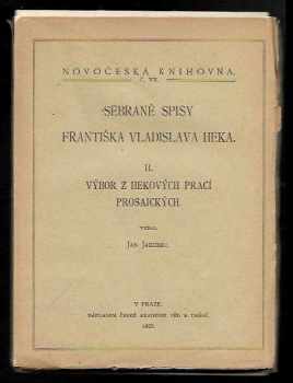Sebrané spisy Františka Vladislava Heka