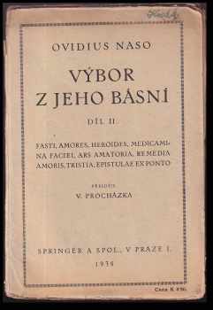 Výbor z jeho básní