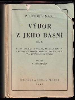 Výbor z jeho básní