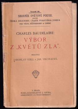 Charles Baudelaire: Výbor z květů zla