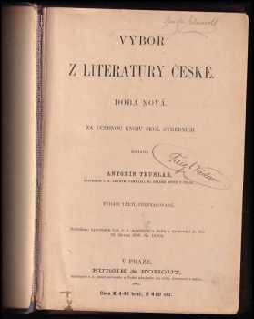 Výbor z literatury české
