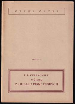Výbor z ohlasu písní českých