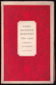 Karel Havlíček Borovský: Výbor z poesie