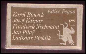Josef Kainar: Výbor z poezie -  Boušek, Kainar, Nechvátal, Pilař, Stehlík - 5 svazků