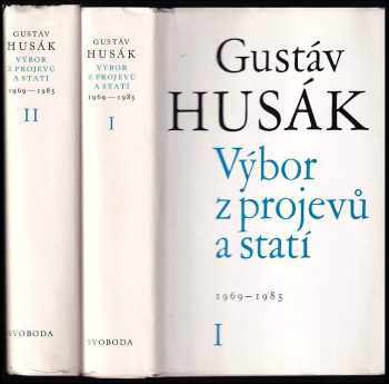 Výbor z projevů a statí 1969-1985