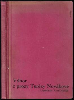 Výbor z prózy Terézy Novákové