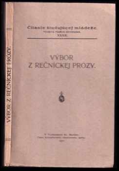 Výbor z rečníckej prózy