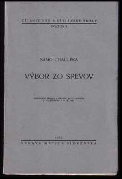Výbor zo spevov