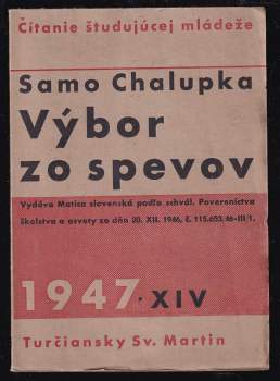 Výbor zo spevov