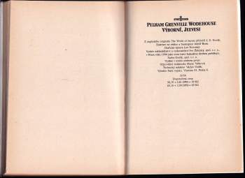 P. G Wodehouse: Výborně, Jeevesi