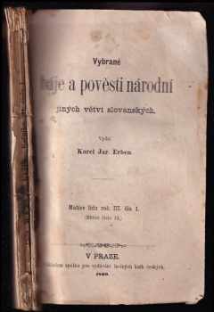 Vybrané báje a pověsti národní jiných větví slovanských