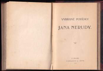 Jan Neruda: Vybrané básně Jana Nerudy
