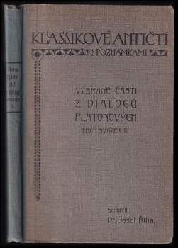 Vybrané části z dialogů Platonových