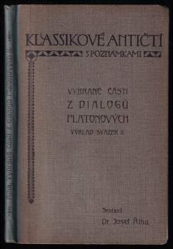 Vybrané části z dialogů Platonových