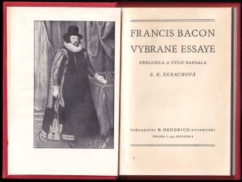 Francis Bacon: Vybrané essaye