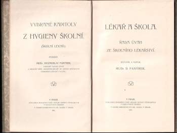 Duchoslav Panýrek: Vybrané kapitoly z hygieny školní