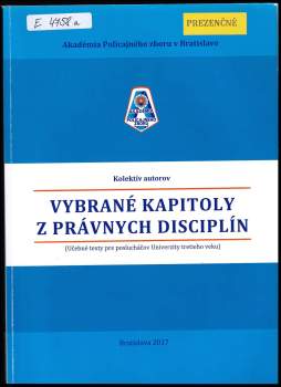 Vybrané kapitoly z právnych disciplín