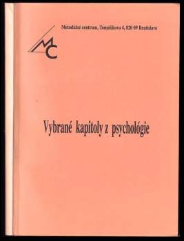 Vybrané kapitoly z psychológie