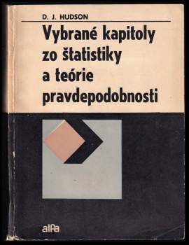 Vybrané kapitoly zo štatistiky a teórie pravdepodobnosti