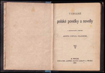 Vybrané polské povídky a novelly