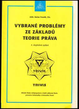 Vybrané problémy ze základů teorie práva