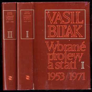 Vybrané projevy a stati