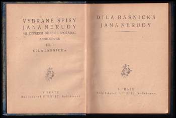 Jan Neruda: Vybrané spisy