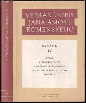 Jan Amos Komenský: Vybrané spisy Jana Amose Komenského