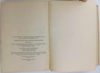 Jan Amos Komenský: Vybrané spisy Jana Amose Komenského