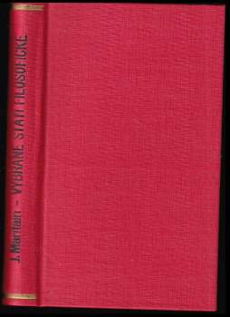 Vybrané stati filosofické