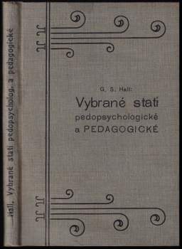 Vybrané stati pedopsychologické a pedagogické