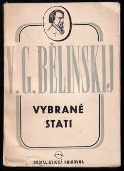 Vissarion Grigor'jevič Belinskij: Vybrané stati