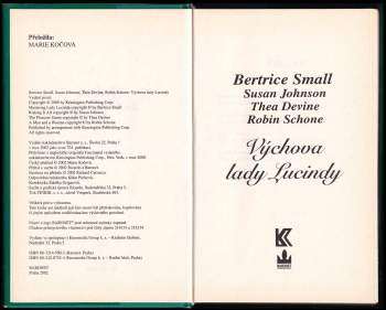 Bertrice Small: Výchova lady Lucindy