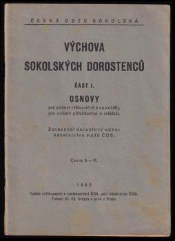 Výchova sokolských dorostenců