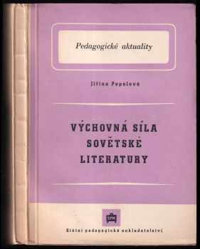 Výchovná síla sovětské literatury