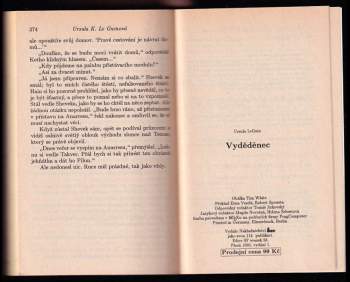 Ursula K Le Guin: Vyděděnec