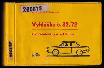 Vyhláška č. 32/1972 Zb