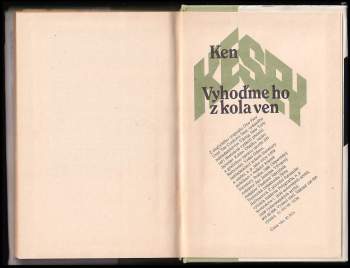 Ken Kesey: Vyhoďme ho z kola ven