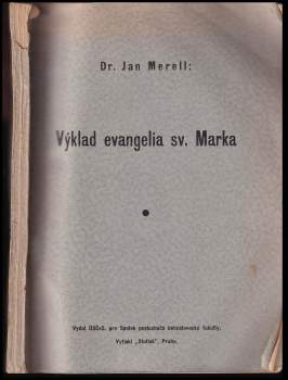 Výklad evangelia sv. Marka