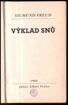 Sigmund Freud: Výklad snů