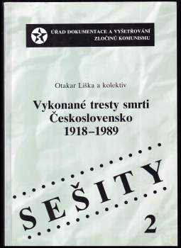 Vykonané tresty smrti, Československo 1918-1989