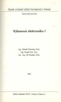 Výkonová elektronika