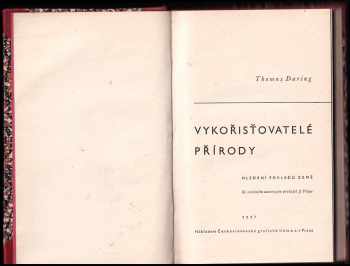 Anton Zischka: Vykořisťovatelé přírody