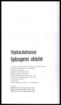 V. C Andrews: Vykoupení ohněm