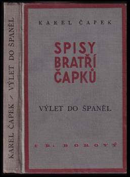 Karel Čapek: Výlet do Španěl